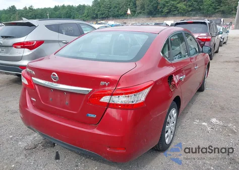 2013 Nissan Sentra Sv из США, поврежденный, VIN 3N1AB7AP0DL775106